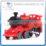 Mini Qute 1:55 kids Die Cast pull back alloy music light train vehicle model car electronic educational toy NO.MQ 1013S