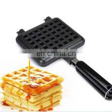 Breakfast Square Die Casting Aluminum Egg Waffles Frying Pan thumbnail-3