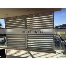 Custom New Design Bathroom Burglar Proof Adjustable Aluminum Frame Glass Louver Window Price thumbnail-4