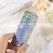 Custom Logo Luxury Blingbling Glitter Lipgloss Glaze Tube Lipstick Cosmetics Packaging Box