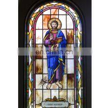 Custom Pictures Patterns Church Art Glass Insulated Tempered Tiffany Decorative Stained Glass Panels thumbnail-1