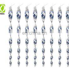 Wind Twisting Bird Repellent Bird Scare Rods