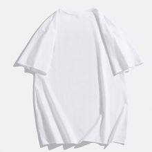 China Supplier Customize Bielastic Spandex Cotton White t Shirt T-shirt for Sale thumbnail-3