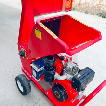 Triturador de folhas secas, picador de galhos de madeira, máquina picadora de folhas para uso doméstico pessoal thumbnail-4