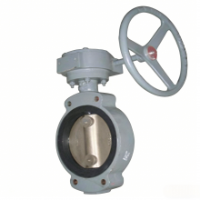 Center Type Marine Wafer Butterfly Valve Gear Drive GB/T 3036-94 thumbnail-3