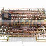 Foldable Galvanized Metal Security Wire Mesh Storage Roll Cage thumbnail-4