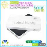 Hot Sale 6000mah Mobile Power Bank Solar Charger thumbnail-3