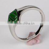 Top Quality Popular Green Lantern Wedding Ring thumbnail-4