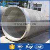 Automatic Self-cleaning 316 Stainless Steel Wedge Wire Welded Water Filter Cartridge