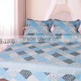 China Supplier Fabric Textile 100% Polyester Patchwork Adults Quilt thumbnail-1