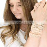 High Quality1" Width Stretch Lace Elastic Trim by Yards IN STOCK,lace Elastic Wholesale Baby Headbands Fold Over Elastic Foe thumbnail-6