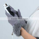 Girls Wool Gloves With Screen Touch Hand Wool Gloves thumbnail-1