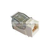 Toolless UTP Cat 6 RJ45 Keystone Jack thumbnail-2