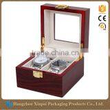 Unique Double Watch Boxes With Clear Window