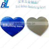 Heart Shaped Metal Die Struck Name Plates thumbnail-1