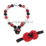 BubbleGum Mouse Bead Necklace Headband 2016 Jewelry Wholesale thumbnail-1