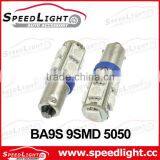 Factory Supply Super Brightness BA9S 9SDM 5050 Car Interior Light