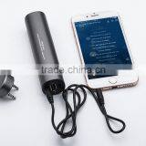 4000mAh Portable USB Metal Power Bank Charger Speakers 4000mah ,Speaker Power Bank 2600mah thumbnail-3
