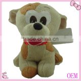 2016 high quality factory promotional cute plush dog toy