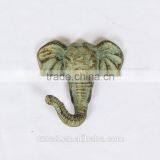 Shabby Chic Ornament Elephant Metal Hooks thumbnail-1