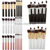 10Pcs Cosmetic Make up Brushes Face Powder Blusher Foundation Kabuki Set Factory Direct Sales Make up Brush