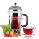 Hot Sell of 1L Stainless Steel and Glass Coffee French Press thumbnail-4
