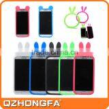 Cute Rabit Cheap Universal Silicone Bumper for Any Mobile Phone thumbnail-2