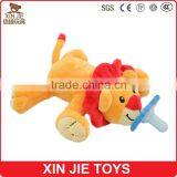 Good Quality Plush Animal Baby Pacifier Toy Customize Plush Deer Pacifier Toy thumbnail-2