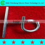 Finely Processed Good Quality Product Galvanized Stainless Steel Pig Tail Hook /Ball Hook thumbnail-3