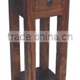 wooden telephone stand,side table,indian wooden furniture,home furniture,sheesham wood furniture,mango wood furniture