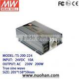 Meanwell Inverter 24v/200W True Sine Wave DC-AC Power/pure Sine Wave Inverter With Charger