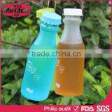 Mochic customize cheap misty plastic water bottle with lanyard for promotiom gift