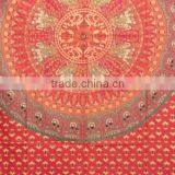 RT-616 Cotton Hand Block Design Mandala Wall Hanging Tapestry Printed Bed Sheet/ Bed Cover/bed Spread From Jaipur thumbnail-3
