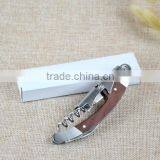 Stock Factory High Quality Stainless Steel Corkscrew Wine Opener for Gift thumbnail-3