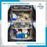 Highest Quality Polyester Material Trunk Organizer Type Premium Auto Trunk Cargo Organizer With Side Mesh Pocket Quality Choice thumbnail-3