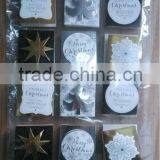 24 Self Adhesive Hand Crafted Gift Tag,3D Handmade Gift Tag