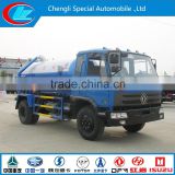 Dongfeng Waste Sewage Truck 6cbm dongfeng suction truck dongfeng vacuum truck used