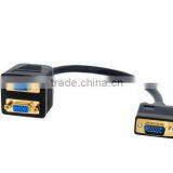 VGA Splitter Cable HD15 Female to Male to Female
