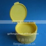 140ml yellow talcum powder jar