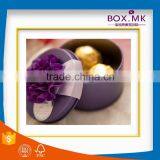 2016 Custom Fashion Design High Quality Newest Blue Tin Gift Box For Wedding thumbnail-4