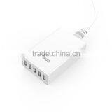 Trusda Private Label 5V 2.4A Portable USB Wall Charger 5 Ports Mobile Charger thumbnail-5