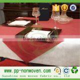 100% pp Spunbond Polypropylene Nonwoven Fabric Tablecloth thumbnail-1