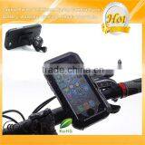 Bicycle Bike Motorcycle Handlebar Mount Holder IPX4 Waterproof Shockproof Case for IPhone 6 6S Black