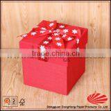 Different Sizes of Red Nested Luxury Jewelry Box