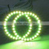 Colorful Change 80mm Led Rgb Angel Eyes RGB Multi-Color LED 5050SMD Headlight for All Car Motors LED Angel Eyes Kits SMD thumbnail-3