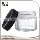 50ml clear glass jars for cosmetic cream