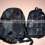 High quality solar laptop backpack