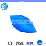Medical Disposable Blue and White CPE+PP Two Colours Shoe Cover by CE/FDA/ISO Approved thumbnail-5