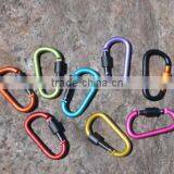Aluminium Multifunctional Promotional High Quality D Type Mountaineering Backpack Buckle