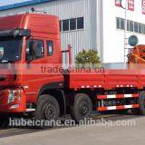 18t knuckle boom truck mounted crane;folded boom crane;quick lift crane.